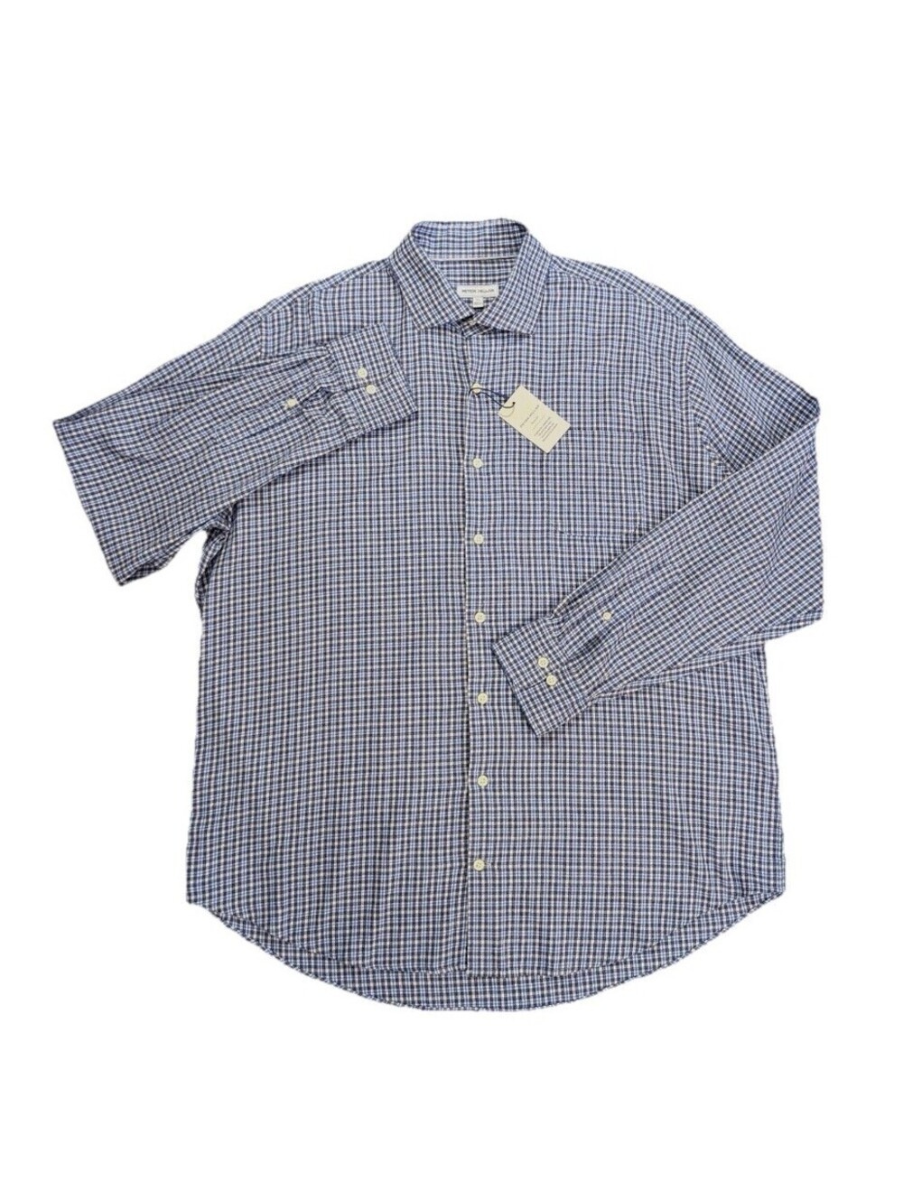Peter Millar Welland Flannelite Cotton Stretch Sport Shirt Men XL New MSRP $160